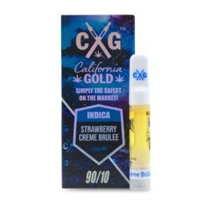 CALIFORNIA GOLD VAPE CART 90/10 - INDICA | 1000MG