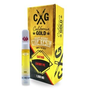 CALIFORNIA GOLD LIVE RESIN VAPE CART - SATIVA | 1000MG