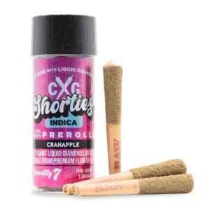 CALIFORNIA GOLD SHORTIES INFUSED PRE-ROLLS - 7 PACK | 5000MG