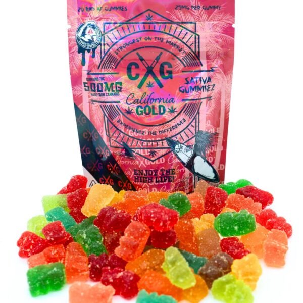 CALI GOLD THC GUMMIES | 500MG - Image 2