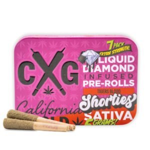 CALIFORNIA GOLD SATIVA SHORTIES - INFUSED PRE-ROLL 7 PACK | 5G
