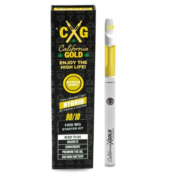 CALIFORNIA GOLD HYBRID STARTER KIT | 1000MG