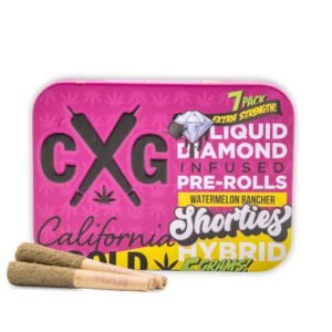 CALIFORNIA GOLD HYBRID SHORTIES - INFUSED PRE-ROLL 7 PACK | 5G