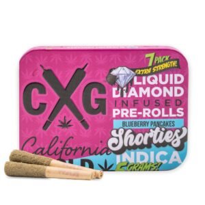 CALIFORNIA GOLD INDICA SHORTIES - INFUSED PRE-ROLL 7 PACK | 5G