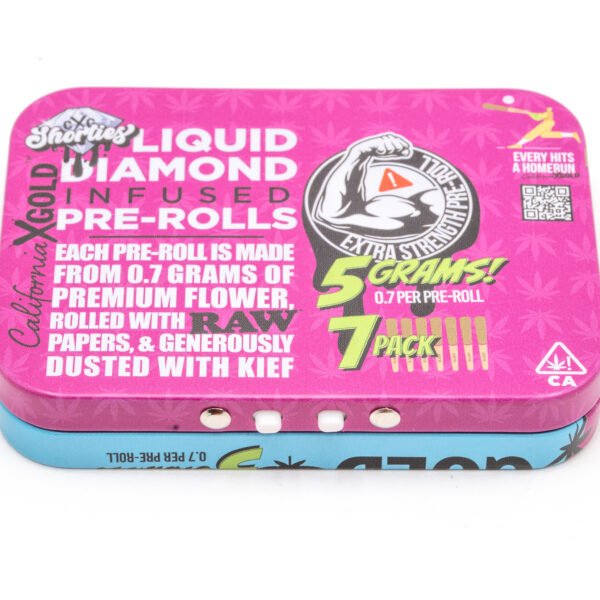 California Gold Infused Shorties Pre-Rolls – Indica