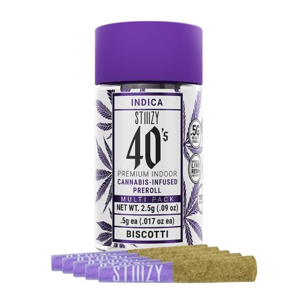 Stiiizy 40's Infused Pre-Rolls – Hybrid