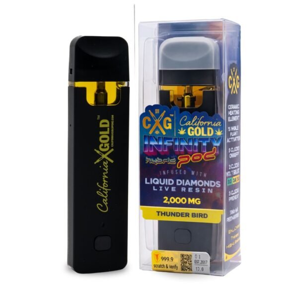 California Gold Hybrid Infinity Disposable Vape