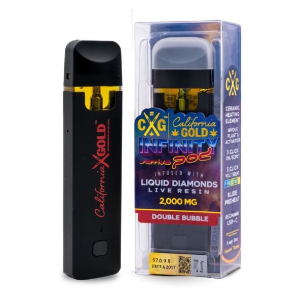 California Gold Sativa Infinity Disposable Vape