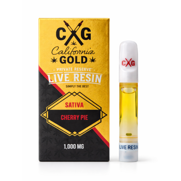 California Gold Sativa Live Resin Cart