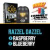 California Gold Fusion Switch 3 Flavor Vape - RAZZEL DAZZEL - INDICA
