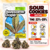 Awesome Dope Flower - SOUR COOKIE - SATIVA