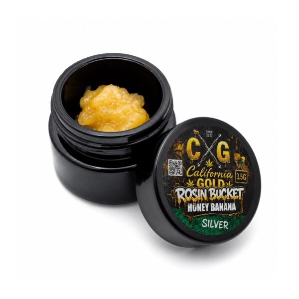 California Gold Silver Rosin Bucket