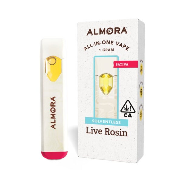 Almora Live Rosin Disposable Vape – Hybrid