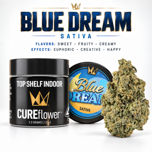 West Coast Cure Top Shelf Flower - BLUE DREAM - SATIVA