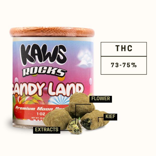 KAWS Moonrocks Candy Edition