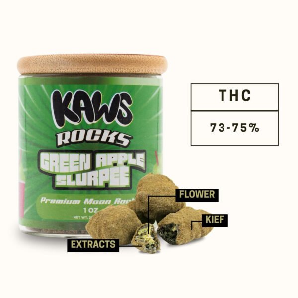KAWS Moonrocks Slurpee Edition