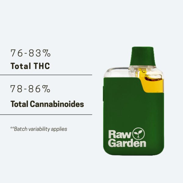 Raw Garden Refined Live Resin Disposable Vape