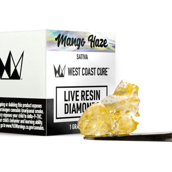 West Coast Cure Live Resin Diamonds - MANGO HAZE - SATIVA