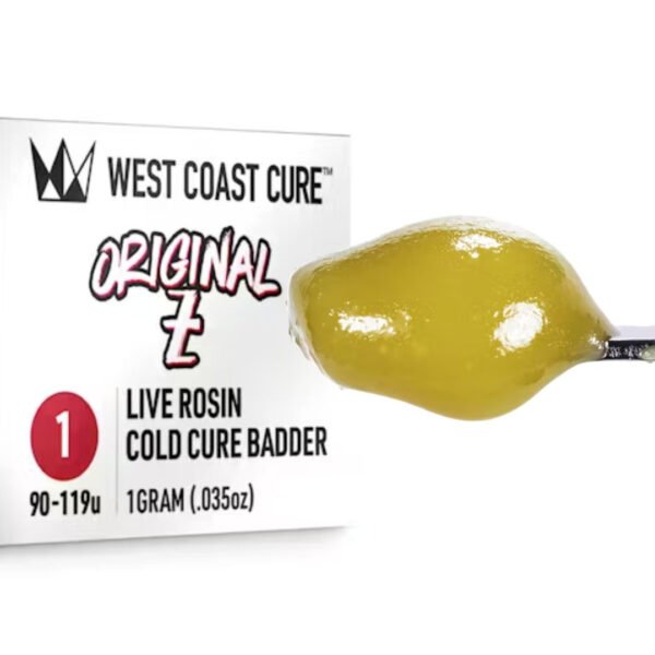 West Coast Cure Live Rosin Badder Tier 1