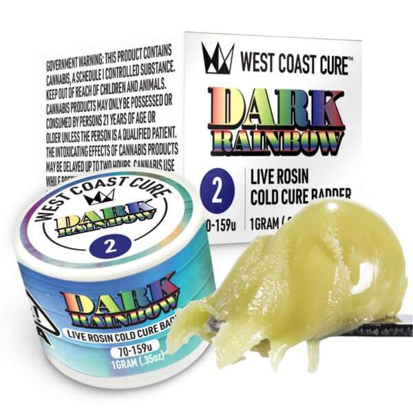 West Coast Cure Live Rosin Badder Tier 2